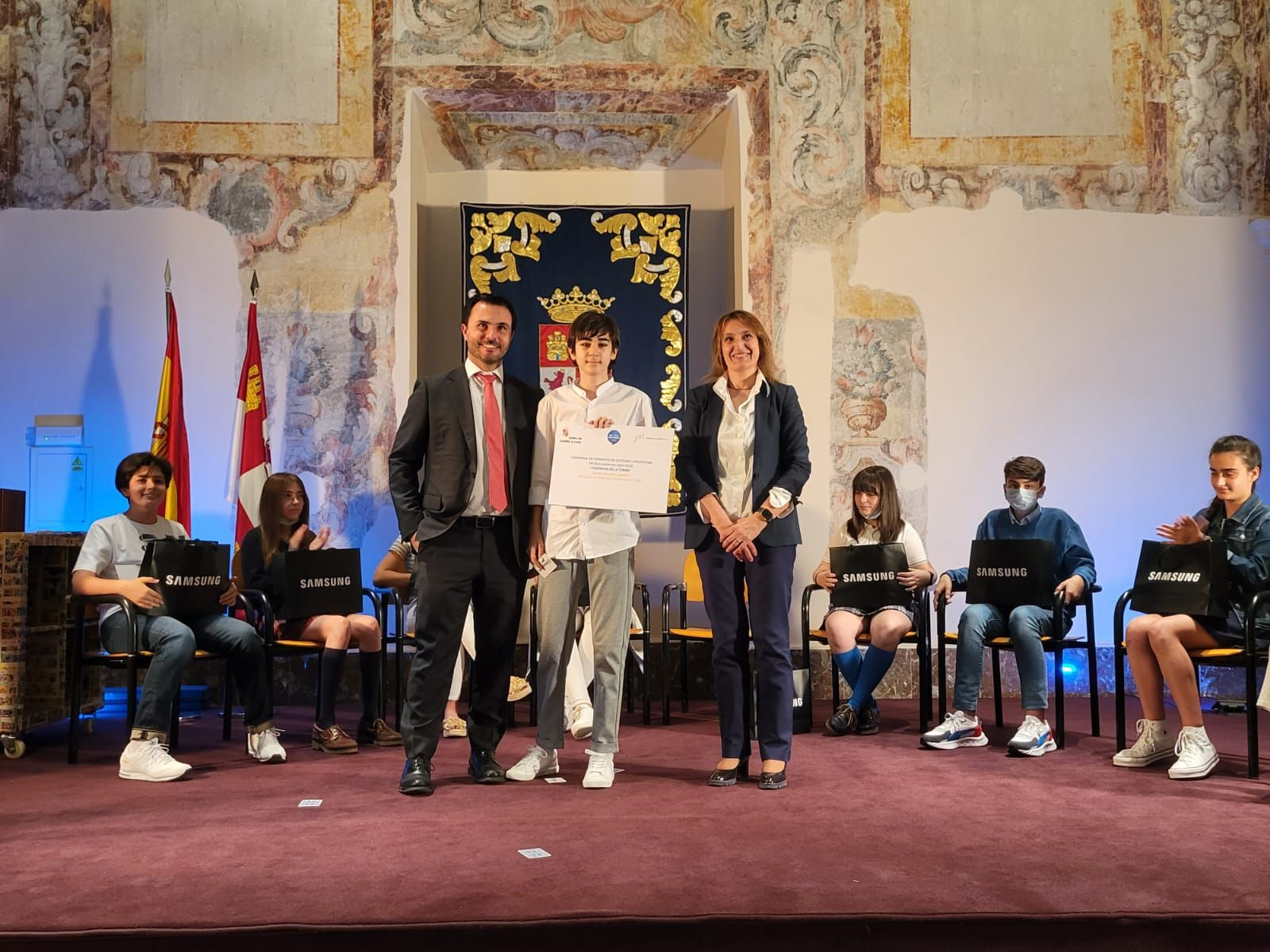 Un estudiante de Salamanca gana el concurso regional ‘Mi libro preferido’