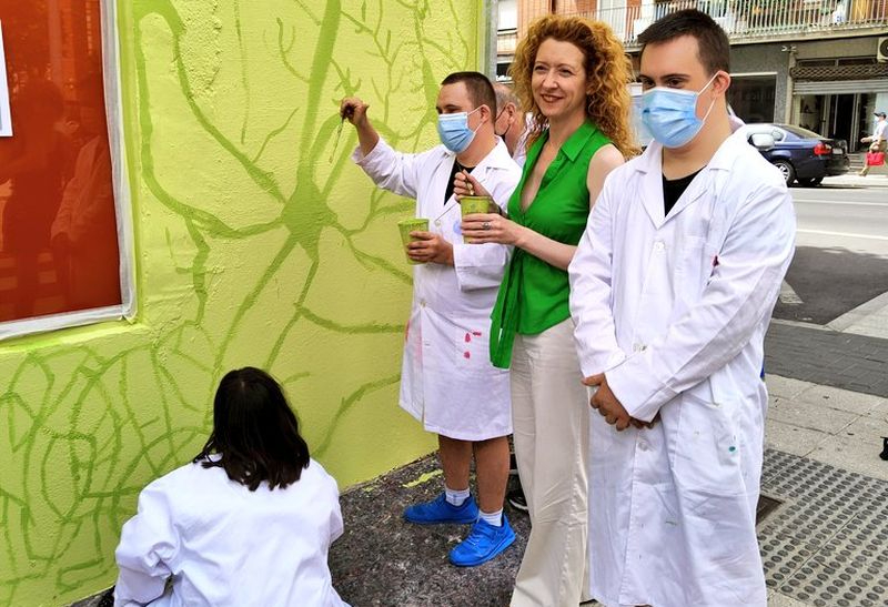 El arte al servicio de la integración  en Salamanca