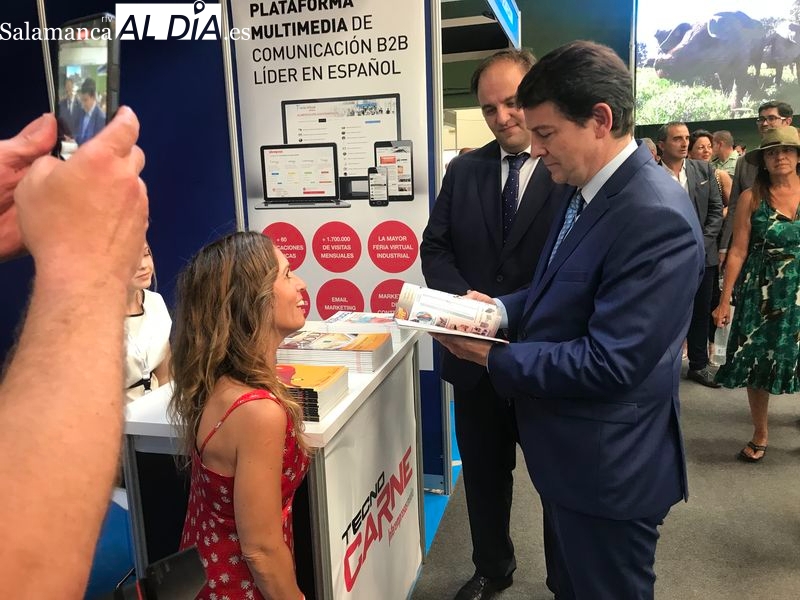 Las mejores imágenes de la primera jornada de la Feria de la Industria Cárnica