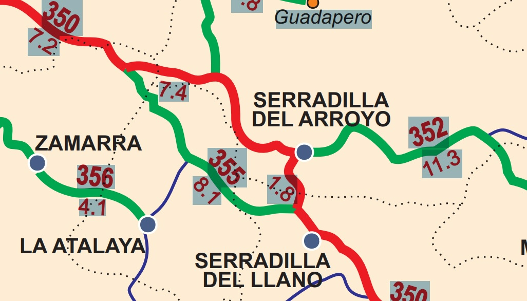 Citados los propietarios de 125 parcelas afectadas por el ensanche de un tramo de la DSA-350