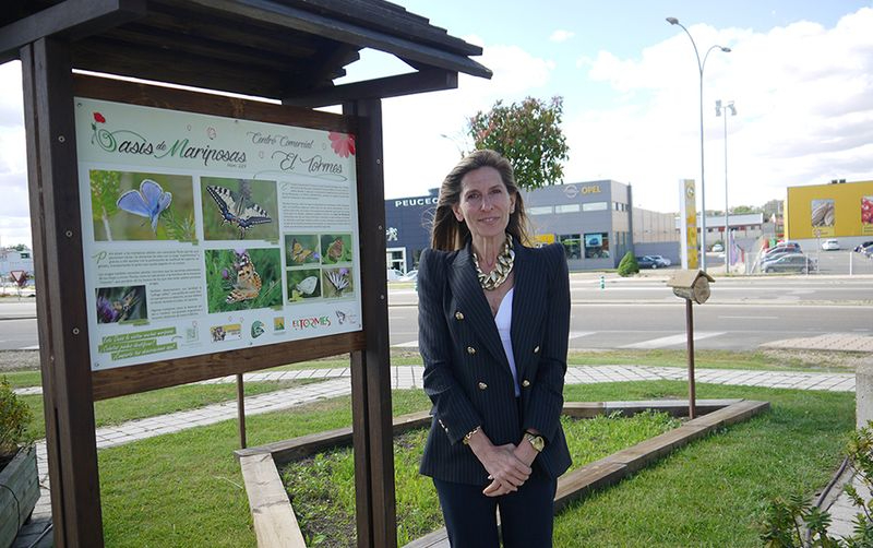 Los oasis de mariposas siguen su expansión por zonas verdes de Salamanca