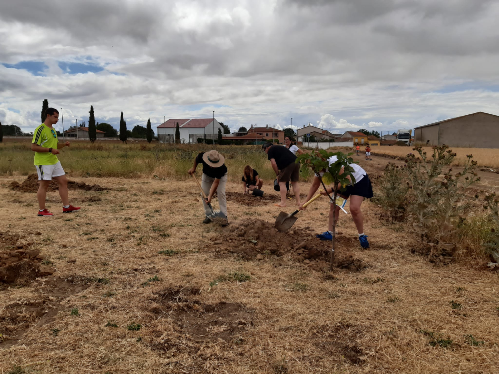 El Pedroso de la Armuña se suma a la concienciación ambiental uniéndose al proyecto Arbolar