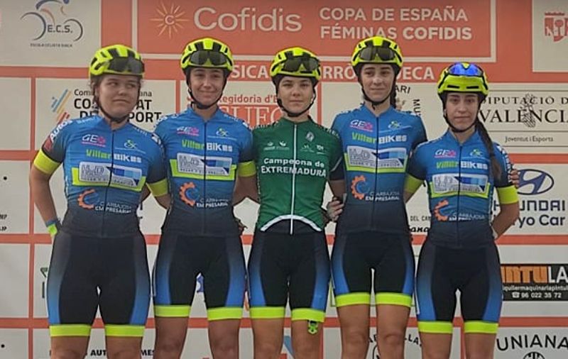 La Escuela de Ciclismo Salmantina finaliza sexta en la Copa de España femenina