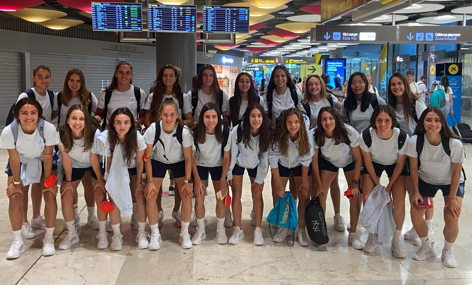 Carmen Álvarez lucirá el ‘9’ en la Eurocopa Sub’19, que España preparará este domingo contra Italia