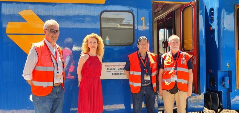 Llega a Salamanca el Tren Turístico Plaza Mayor