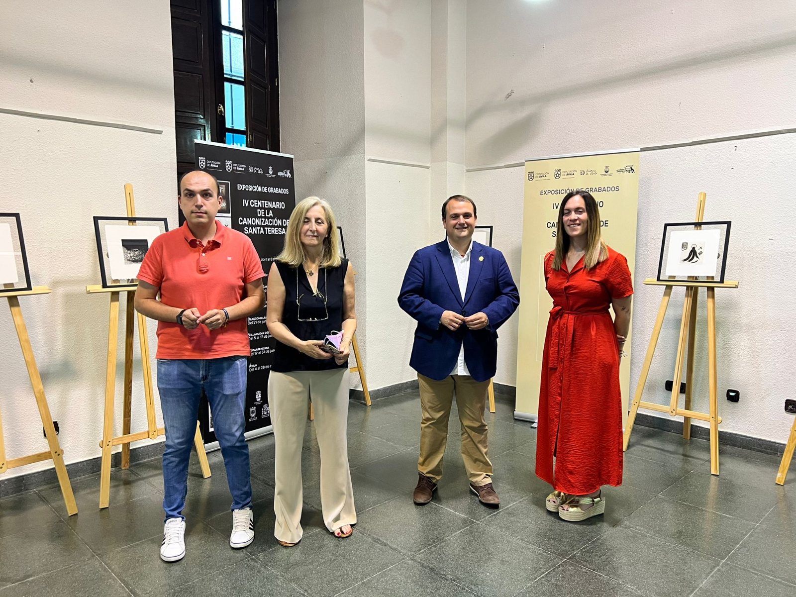Inaugurada la exposición de grabados teresianos en Alba de Tormes