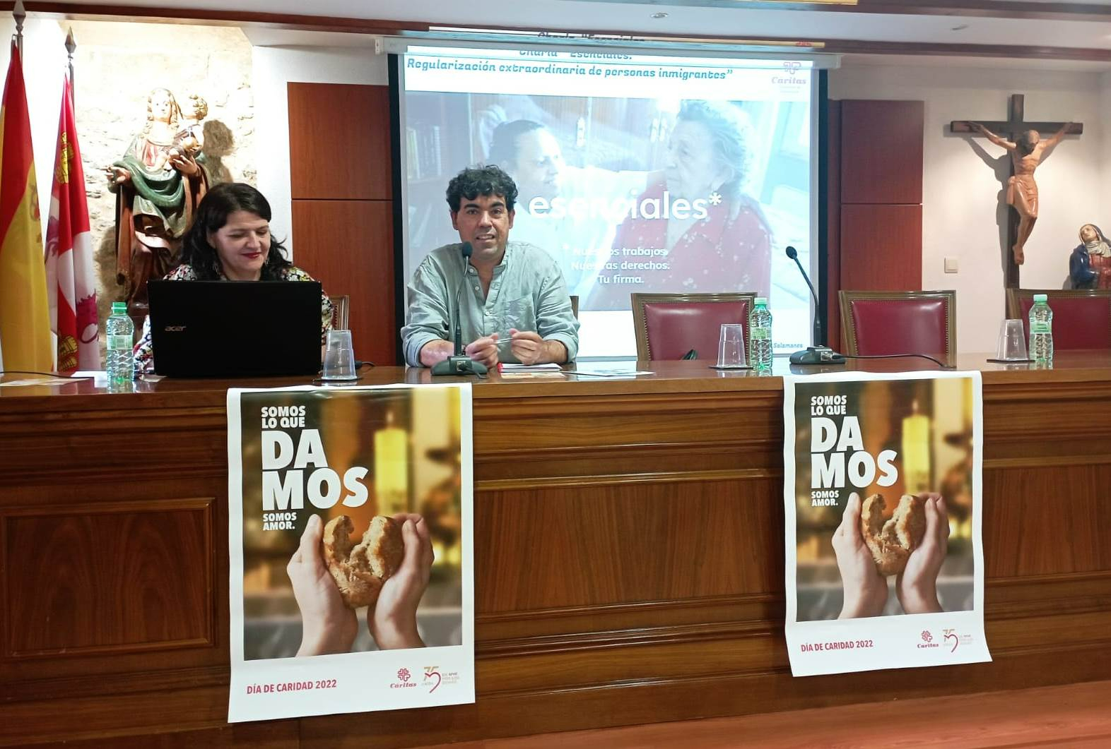 Cáritas completa con una charla sobre ‘Esenciales’ y una misa su Semana de la Caridad 2022