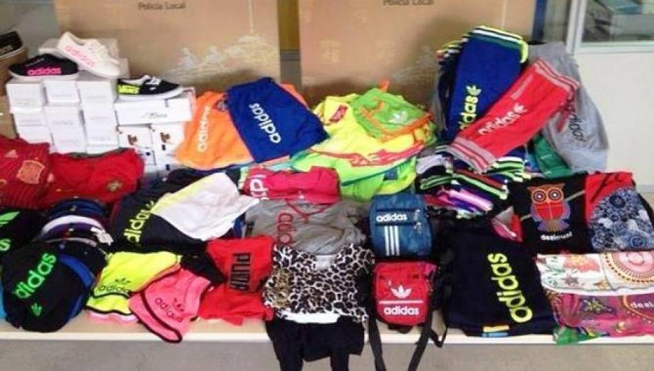 Intensa lucha policial en Salamanca contra los productos falsificados 