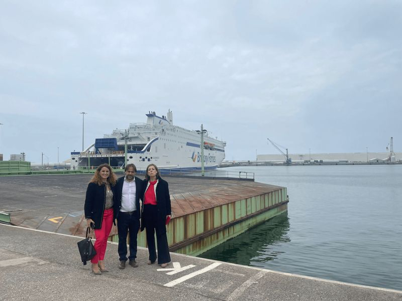 El buque Salamanca promociona la ciudad en la nueva ruta entre España e Irlanda 