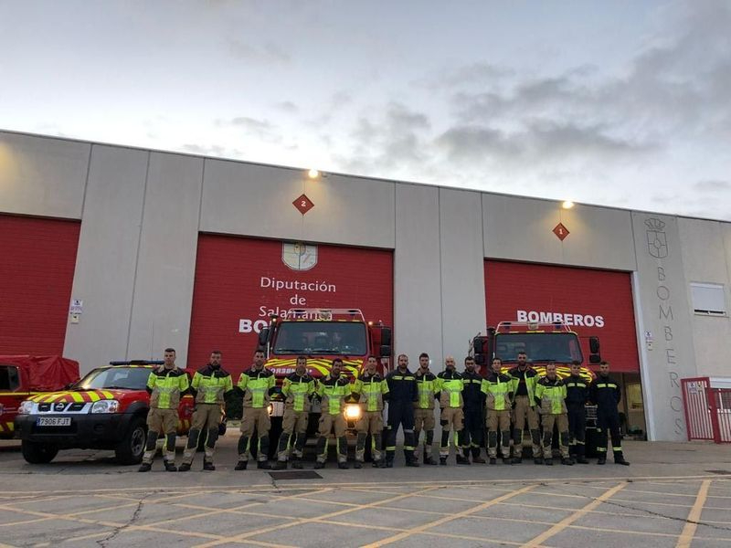 Bomberos de la Diputación también se suman al operativo en la Sierra de la Culebra