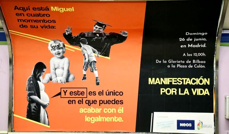 Una manifestación contra la nueva Ley del Aborto reunirá a más de 200 asociaciones
