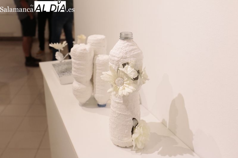Residuos reciclados se convierten en obras de arte en Salamanca