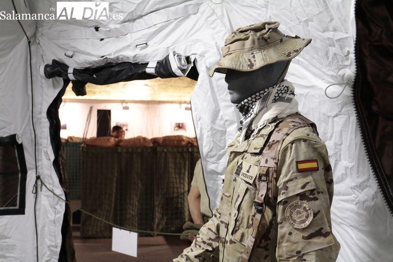 Las misiones de los ingenieros salmantinos del REI 11 en Afganistán se recuerdan en esta exposición