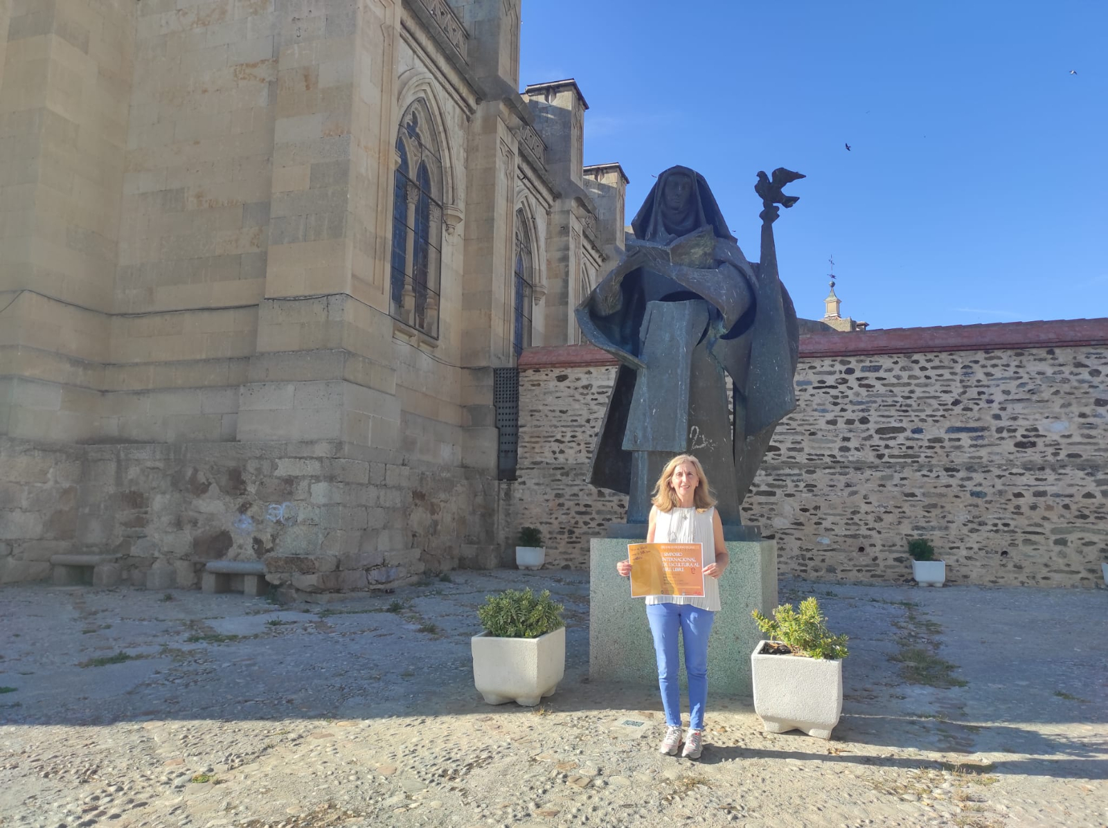 Alba de Tormes acoge del 11 al 24 de junio el I Simposio Internacional de Escultura al Aire Libre