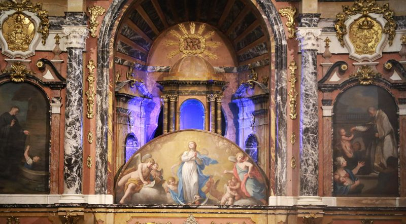 El obispo preside la Fiesta sacramental en la capilla de la Universidad de Salamanca este domingo 