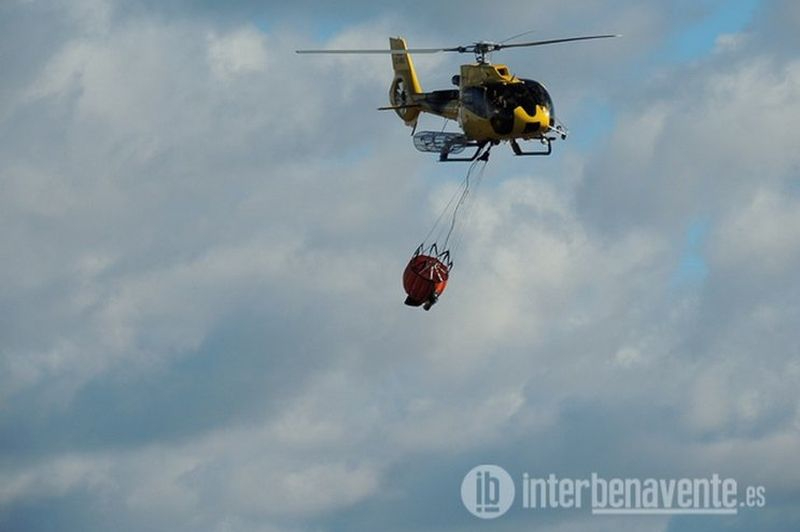 Nuevo incendio en Castilla y León, ahora en Benavente