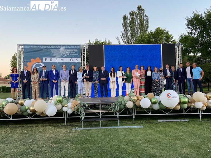 Reconocimiento a seis empresas en los Premios Carbajosa Empresarial 