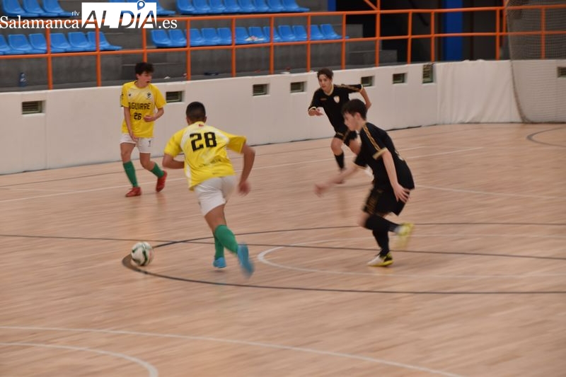 400 jugadores enseñan su talento en el Torneo de Fútbol Sala ‘Ciudad de Salamanca’