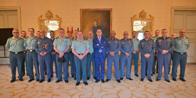 Visita de las delegaciones de la Guardia Civil y la Gendarmería Real Marroquí