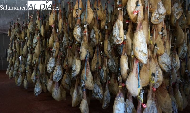 El caso del pintor salmantino que robó 39 jamones y 25 lomos