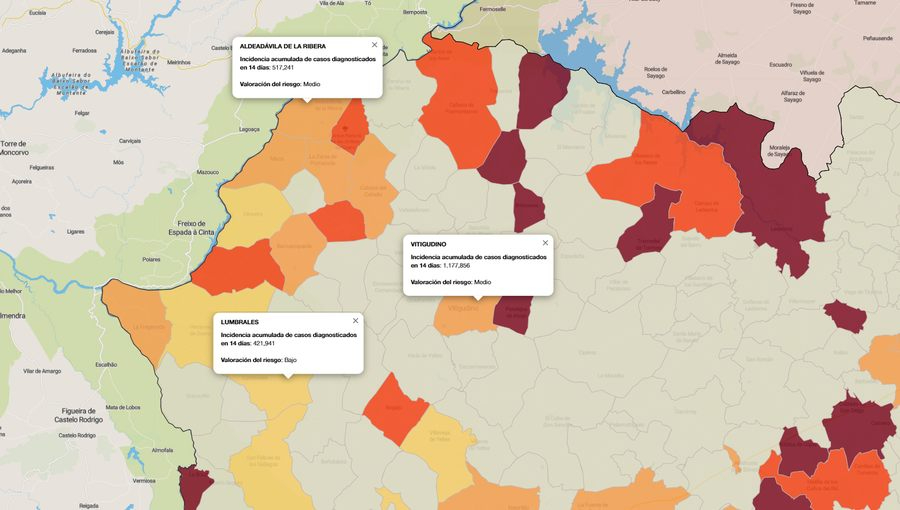 Aumenta el número de municipios con positivos entre mayores de 60 años	