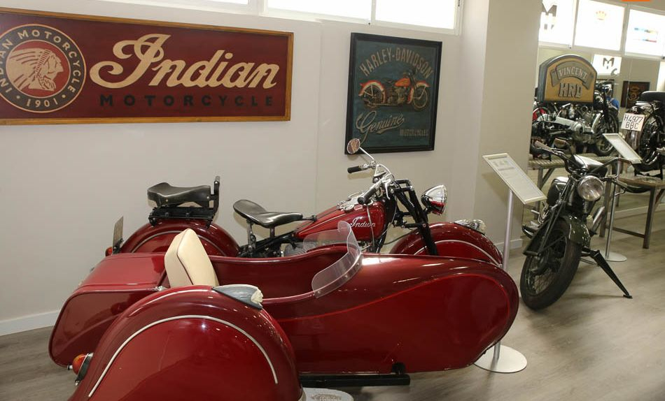 El centro expositivo para los apasionados de las motocicletas 