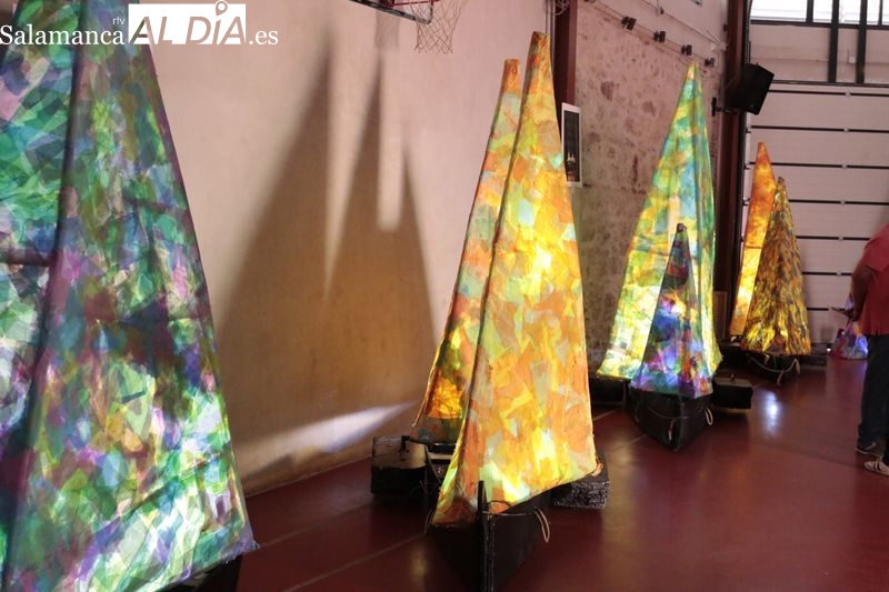 Los barcos de fuego que van a navegar por el Tormes