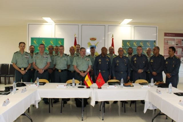 Salamanca acoge un encuentro entre la Guardia Civil y la Gendarmería Real Marroquí