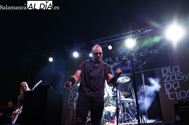  La banda de metal Kritter se sube al escenario en el patio del DA2