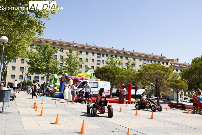 Los más pequeños, protagonistas de la mañana en las fiestas de Capuchinos