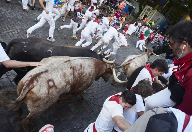 Así ha sido el primer encierro de los Sanfermines de 2022