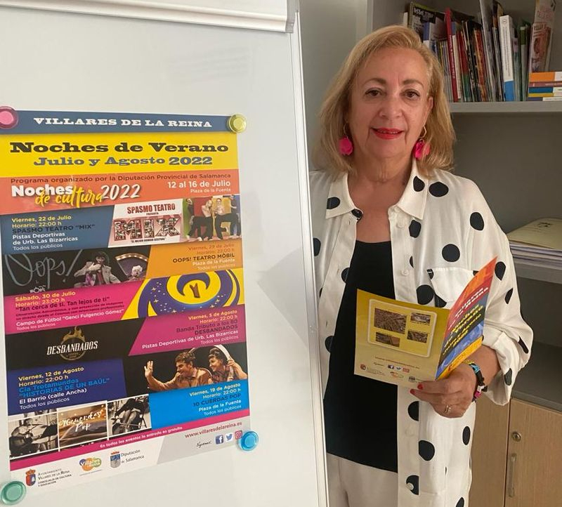 Diversas actuaciones culturales amenizarán las noches del verano en Villares de la Reina