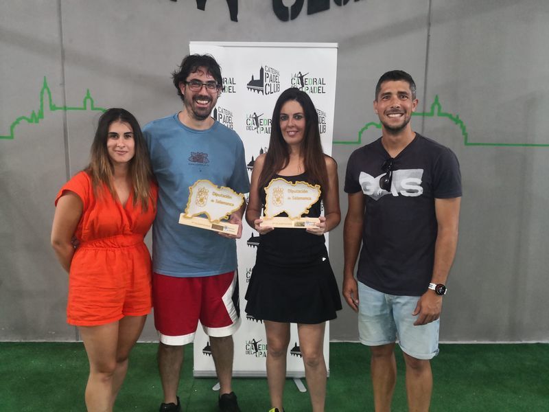 Concluye el I Trofeo Pádel Diputación de Salamanca con la participación de 50 parejas