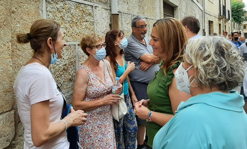 Barcones pide tranquilidad a los vecinos de Monsagro y reconoce que se ha complicado la situación