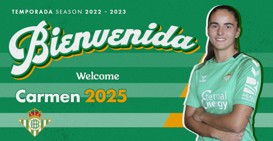 Carmen Álvarez Sánchez ficha por el Real Betis hasta 2025