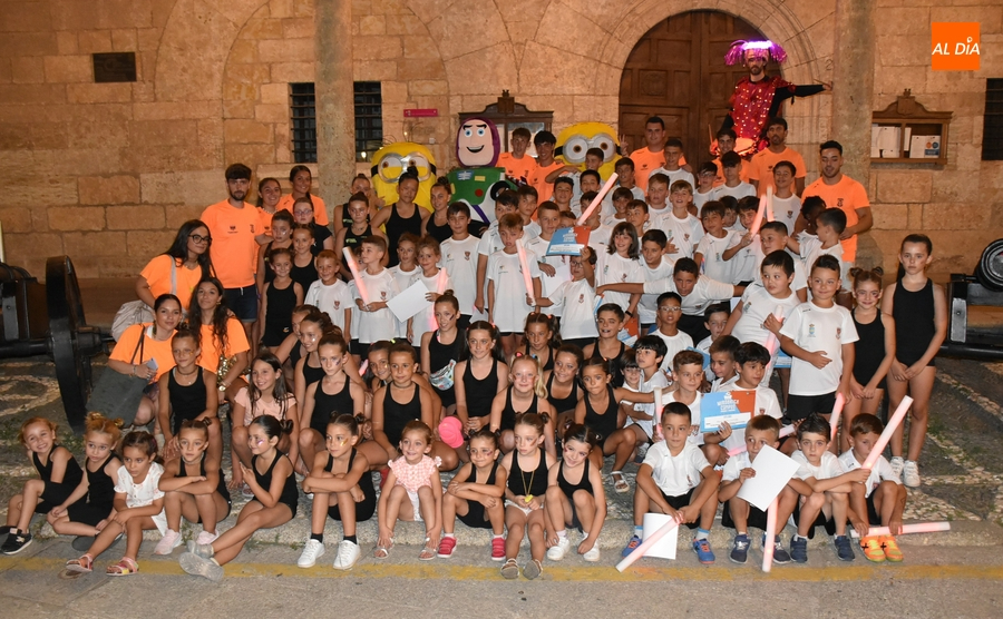 Original clausura itinerante del Miróbriga Campus de la mano del Campamento de Gimnasia Rítmica