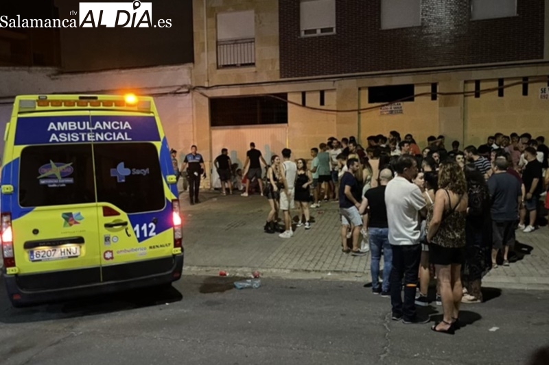Dos detenidos tras una pelea multitudinaria en la verbena del Carmen en Peñaranda 