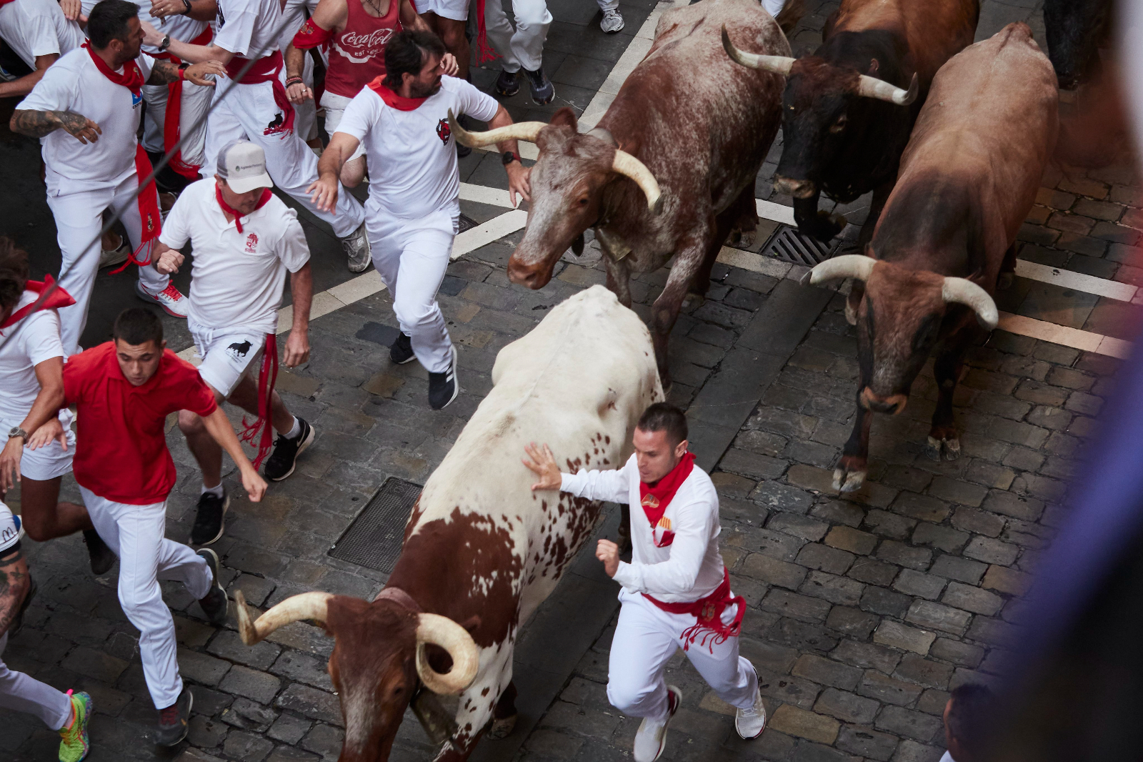 Vídeo del último encierro de San Fermín, el de los Miura