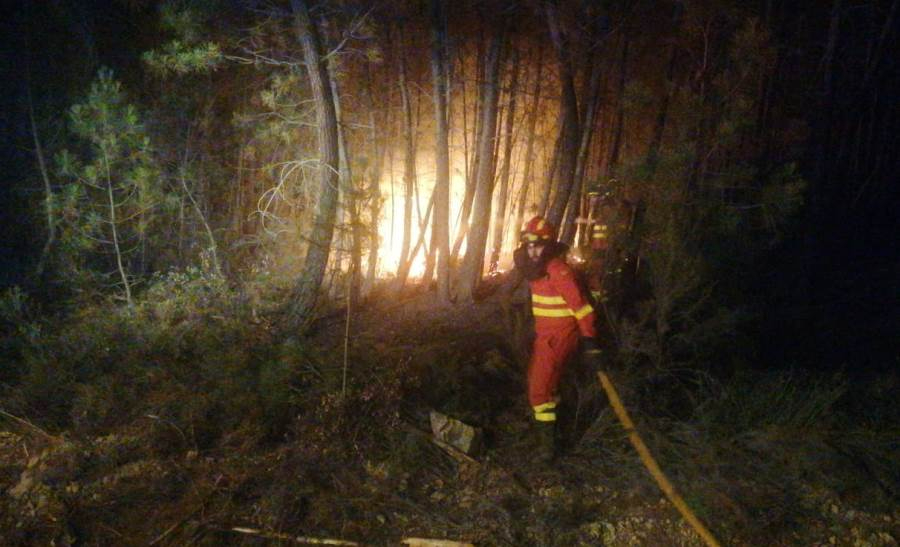 La Junta asegura que el incendio de Monsagro se encuentra ya sin llamas