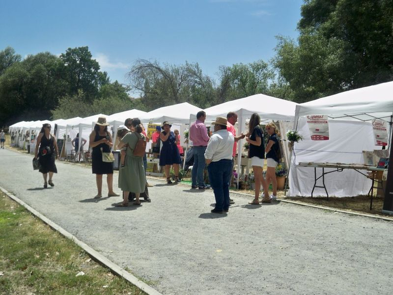 Arranca la II Feria de Comercio en la Isla del Soto