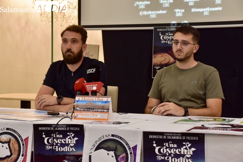 Una cosecha de todos, el lema de la campaña de socios de Unionistas de Salamanca 