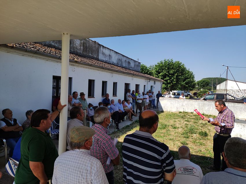 regantes margen izquierda pantano agueda