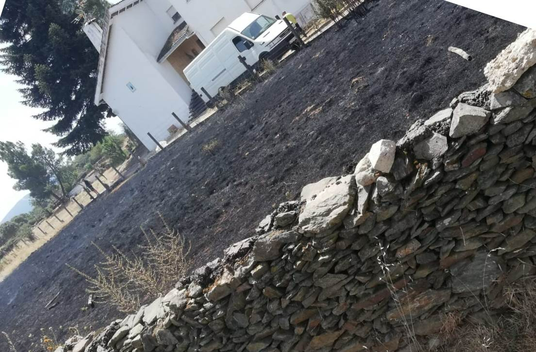 Una negligencia causa un pequeño fuego en Martiago