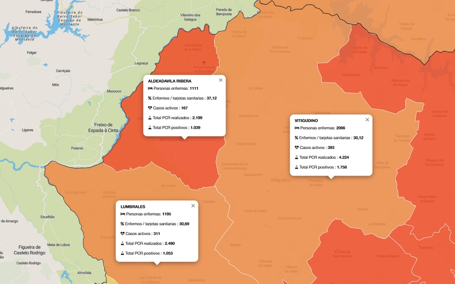 Las zonas de salud de Las Arribes registran dos fallecidos más con coronavirus la última semana