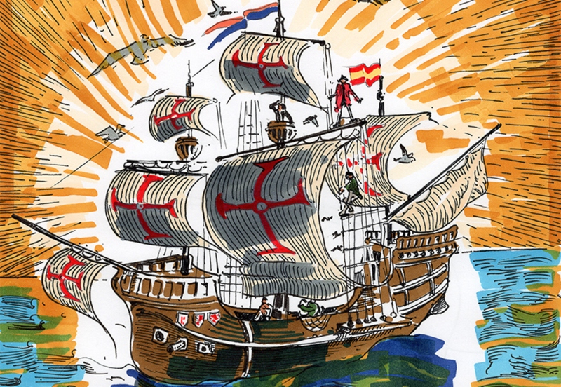 Los dos salmantinos que participaron en la expedición que dio la primera vuelta al mundo