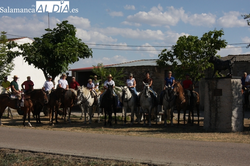 Los vecinos de Valderrodrigo celebran el 118º aniversario de la fiesta del Torito Perdigón