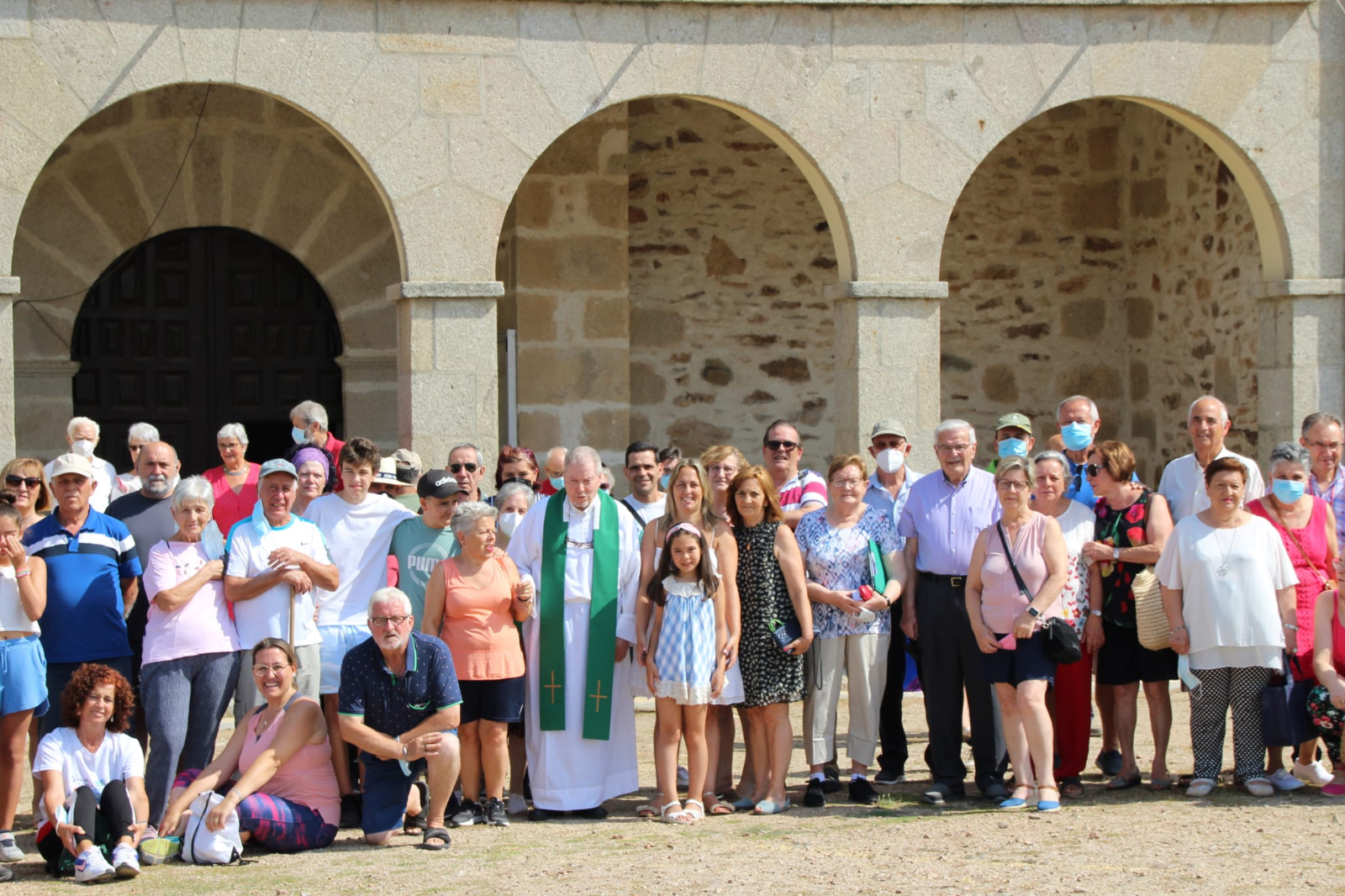 De Galinduste a la ermita de Valdejimena en romería