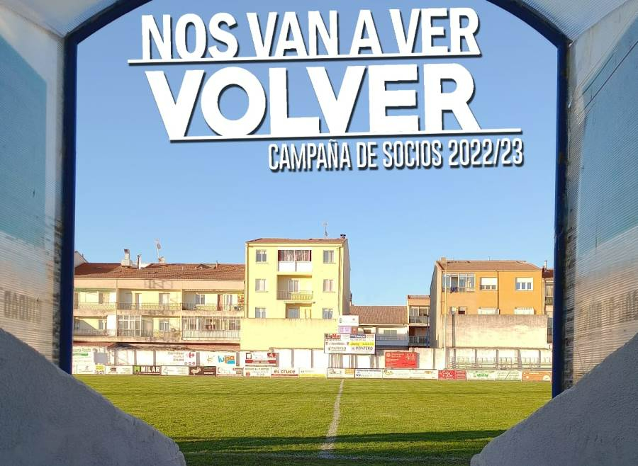 El Ciudad Rodrigo CF lanza su campaña de socios para la temporada 2022/2023