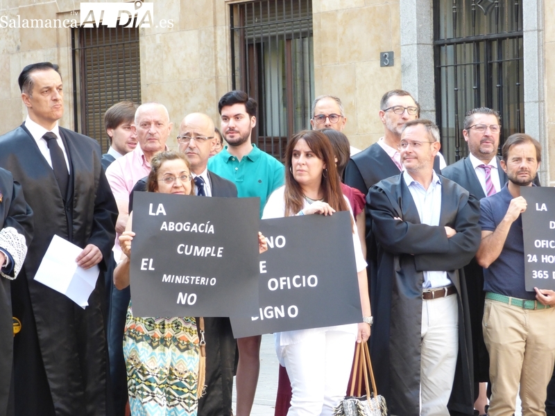 Hartazgo entre los abogados de oficio de Salamanca por impagos de más de 250.000 euros