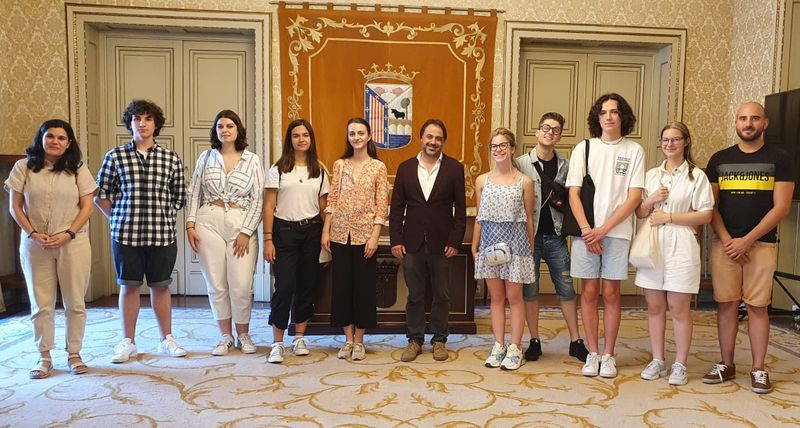 Escolares búlgaros de bachillerato disfrutan unas vacaciones gratuitas en Salamanca